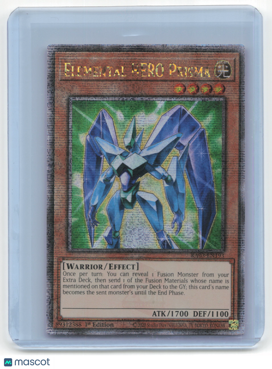 2024 Yu-Gi-Oh! Elemental HERO Prisma QC Bonanza #GLAS-EN034 QCR