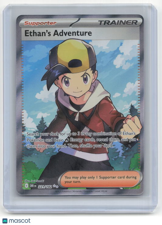 2025 Pokemon Ethan's Adventure Destined Rivals #221/182