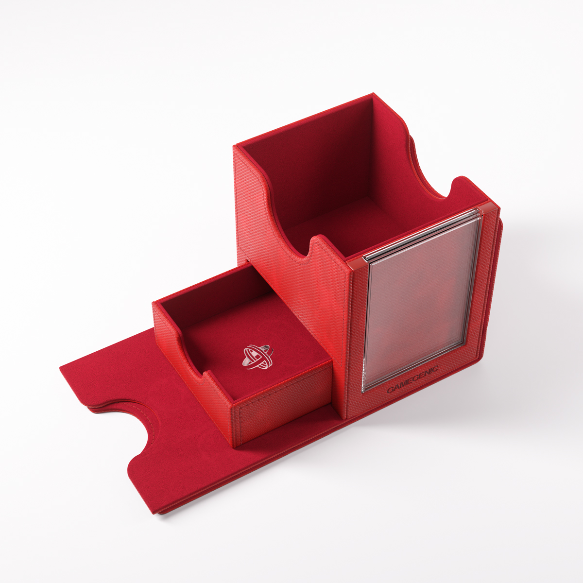 Gamegenic Sidekick Pro 100+ XL Convertible Red Deck Box - Papa Joey's Collectibles