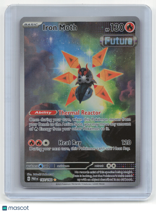 2023 Pokemon Iron Moth Paradox Rift #187/182
