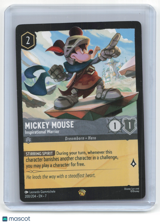 2025 Lorcana Mickey Mouse Archazia's Island #200/204