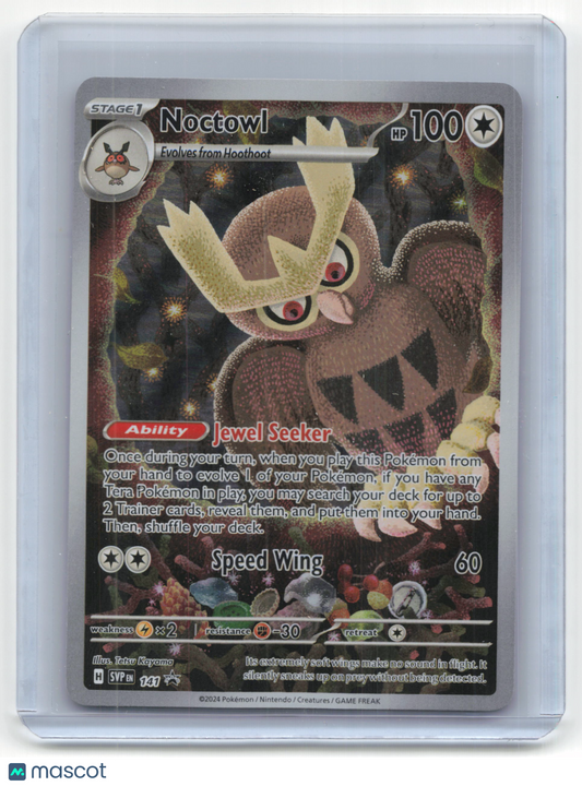 2024 Pokemon Noctowl SV Black Star Promo #141
