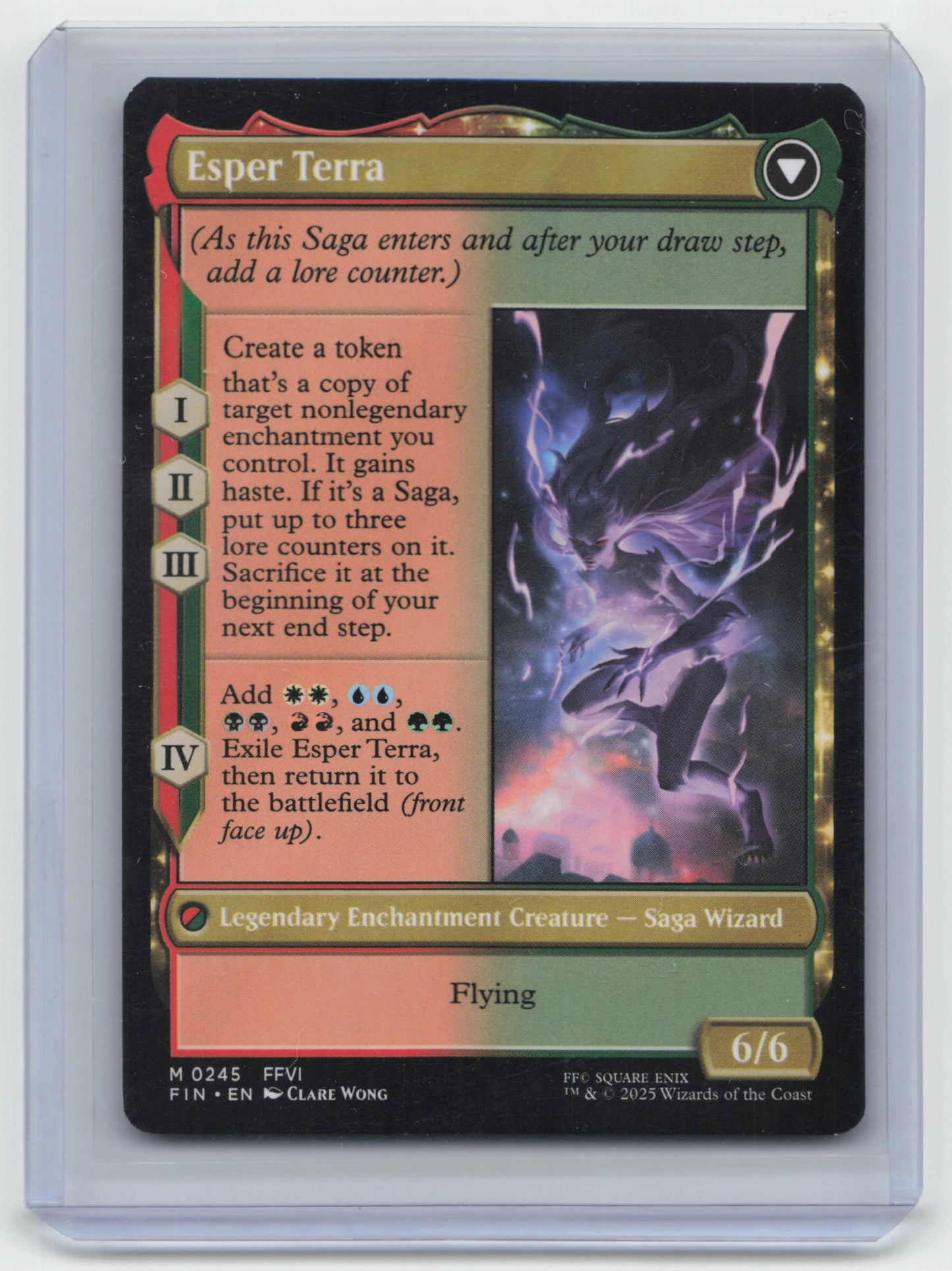 2025 Magic: The Gathering Terra, Magical Adept Final Fantasy #M 0245