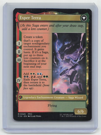 2025 Magic: The Gathering—Terra, Magical Adept #M 0245 Final Fantasy—
