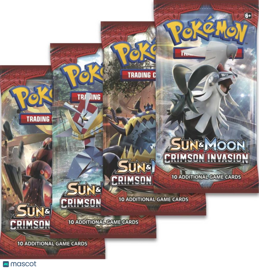 2017 Pokemon SM Crimson Invasion (Random) Packs