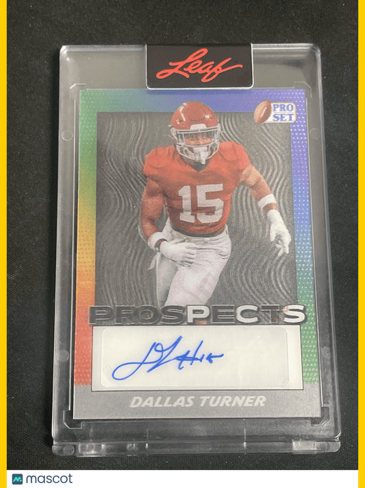 Leaf Pro Set Football Dallas Turner Prospects