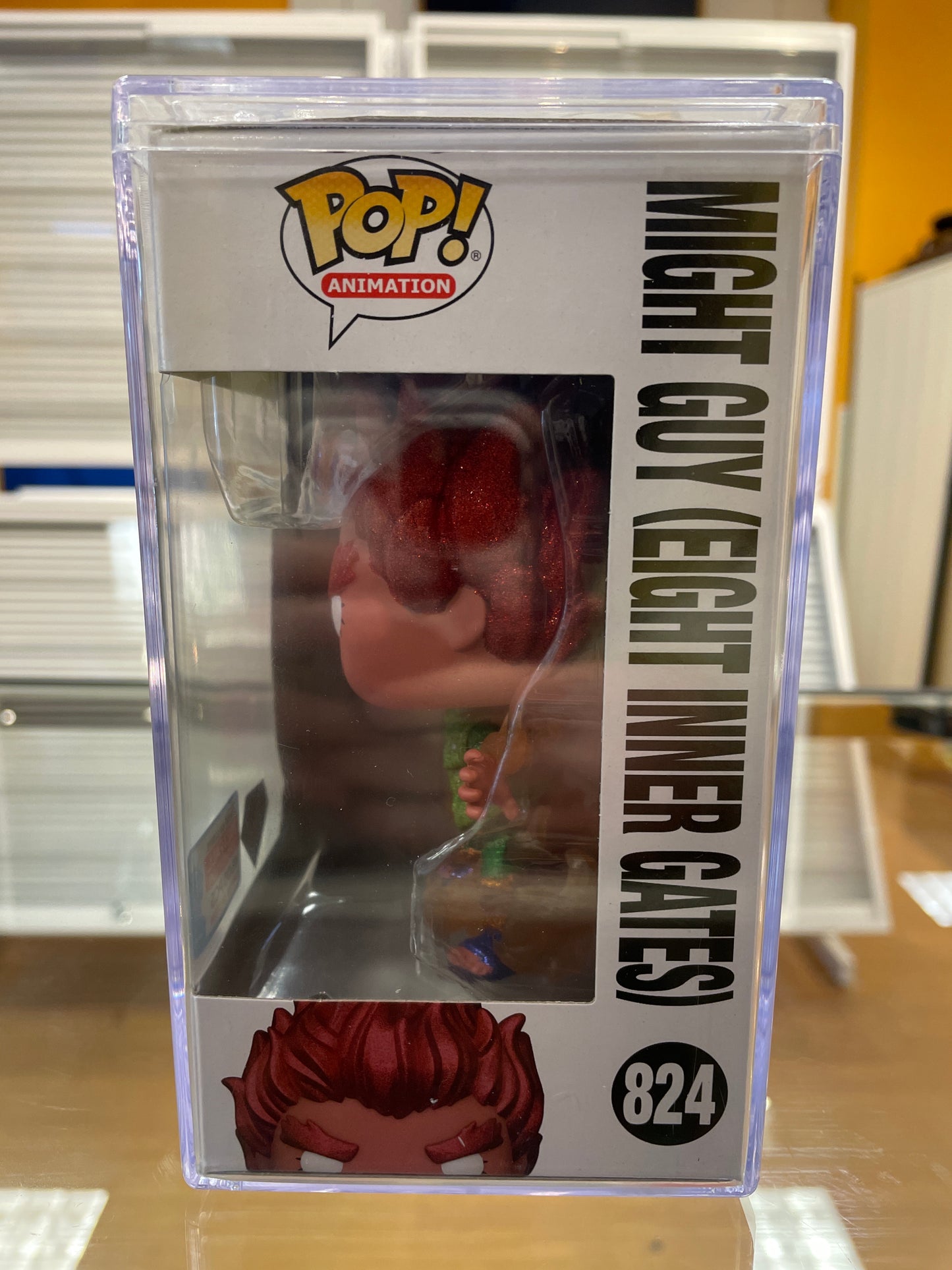 Funko Naruto Shippuden Might Guy (Eight Inner Gates) #824 (Very Good) Fall Convention Exclusive, Diamond 4000