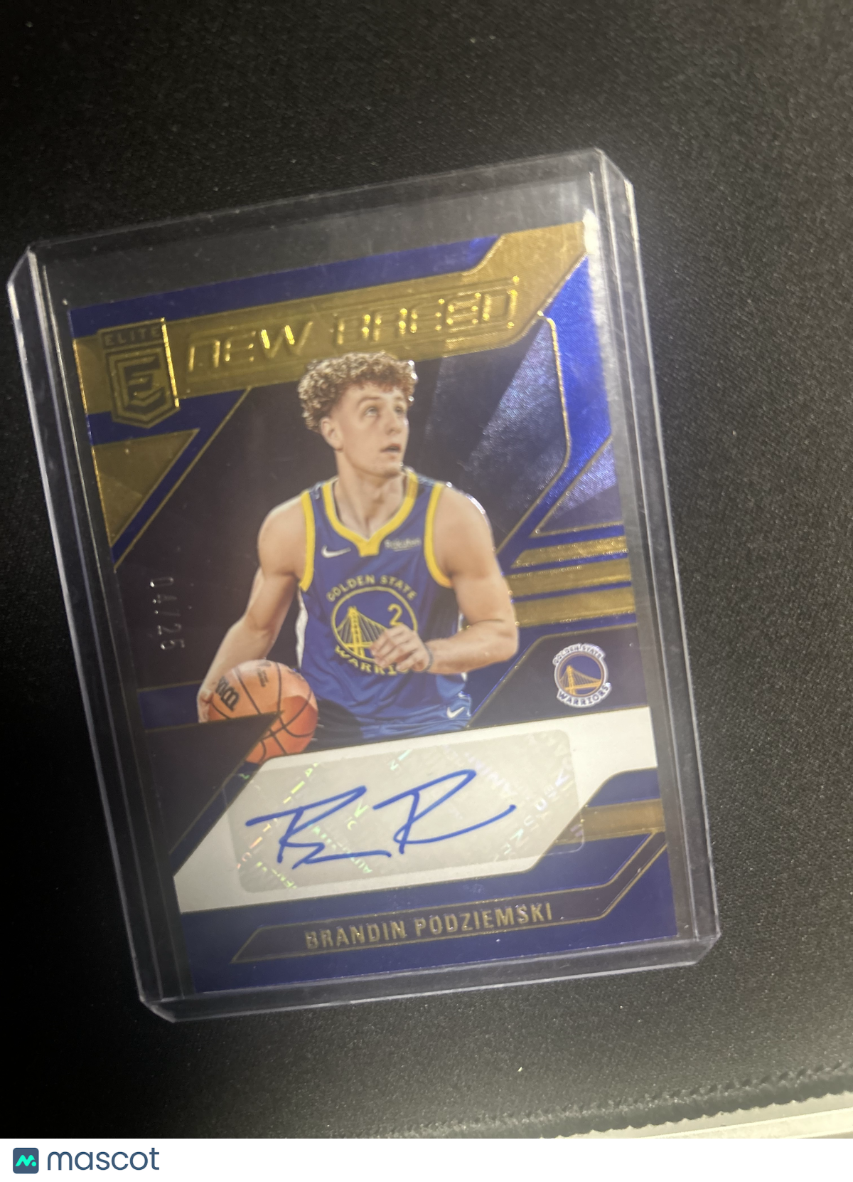 Donruss Elite Basketball Brandin Podziemski Autograph /25 #NB-POD