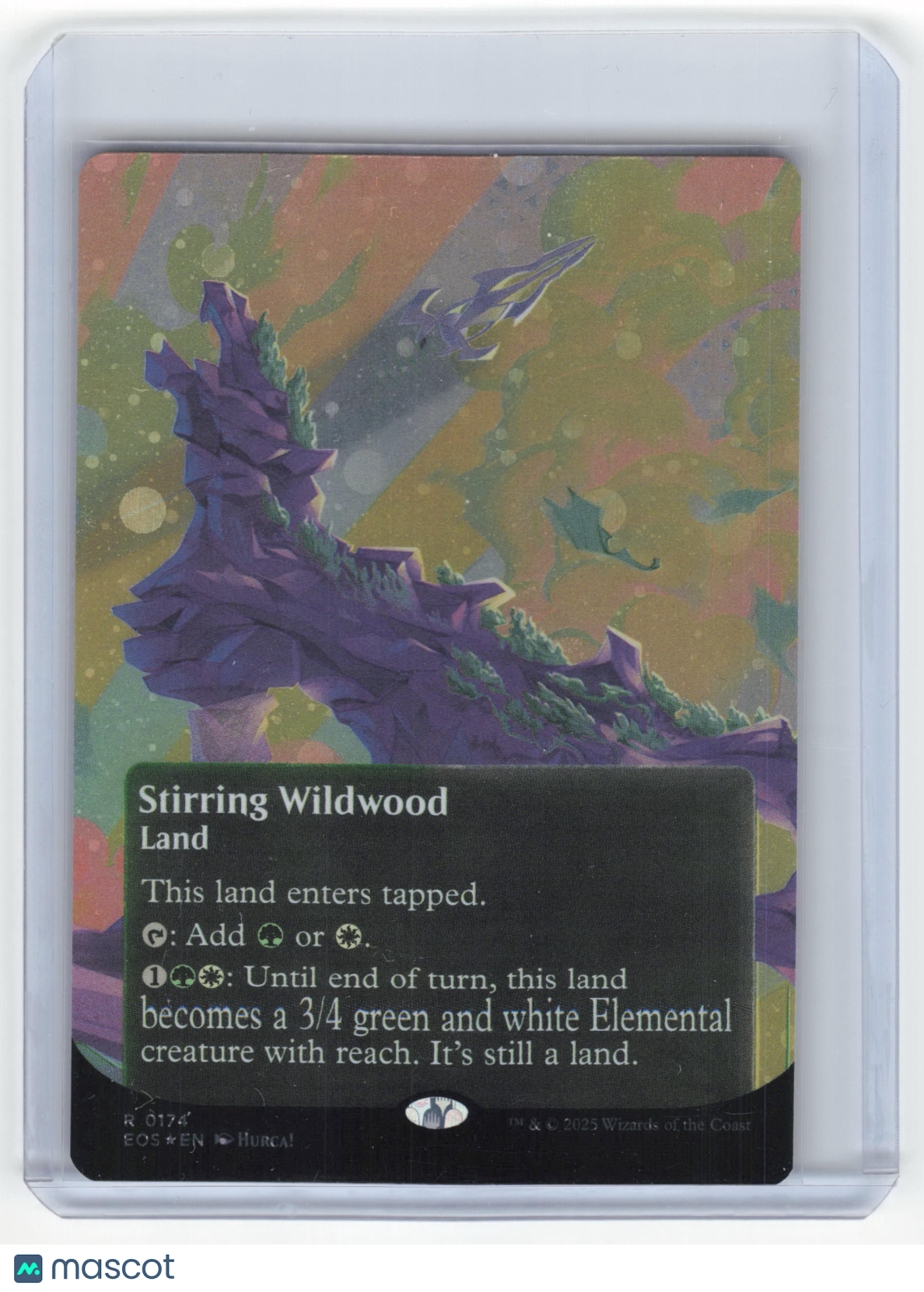 2025 MTG Stirring Wildwood Edge of Eternities: Stellar Sights #174 Galaxy Foil