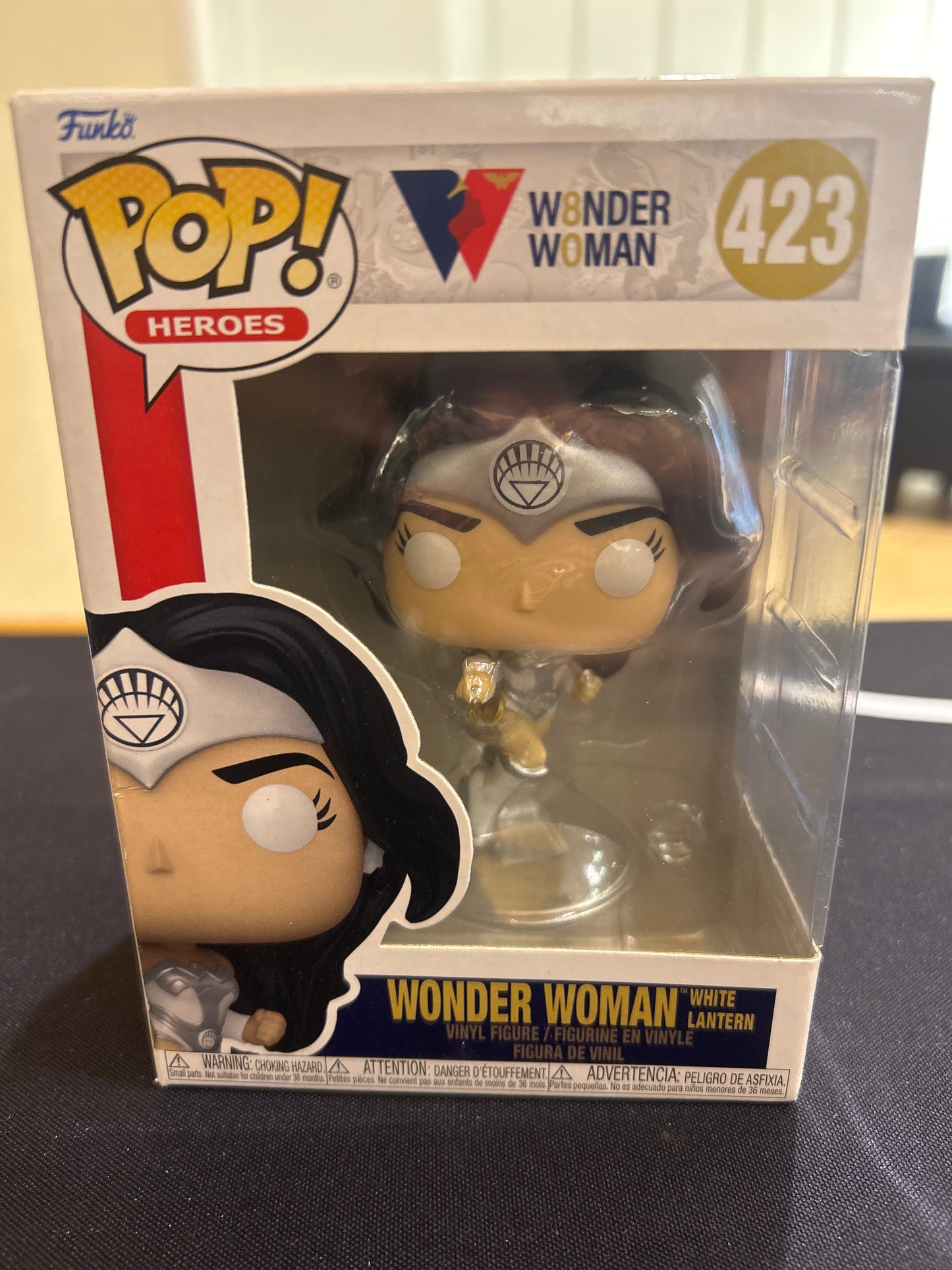 POP! Heroes WONDER WOMAN 423 White Lantern