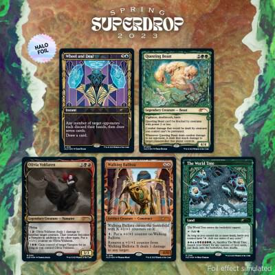 Magic: TG Secret Lair Drop: Showcase: March of the Machine Vol. 1 - Halo Foil Edition