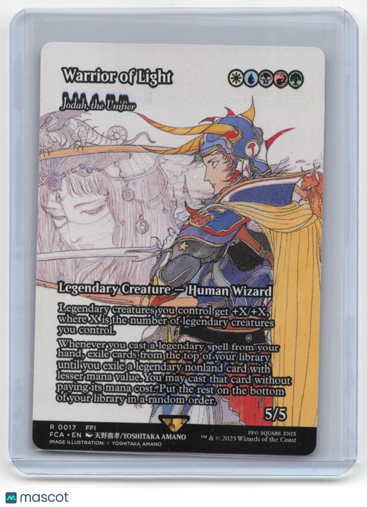 2025 Magic: The Gathering Warrior of Light Final Fantasy #R 0017 English