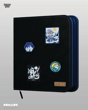 DOMARU Deco Patch Binder Cryptids Collection - Mountain Mist (12-Pocket)