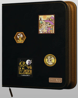 DOMARU Deco Patch Binder Cryptids Collection - Explorer's Tail (12-Pocket)