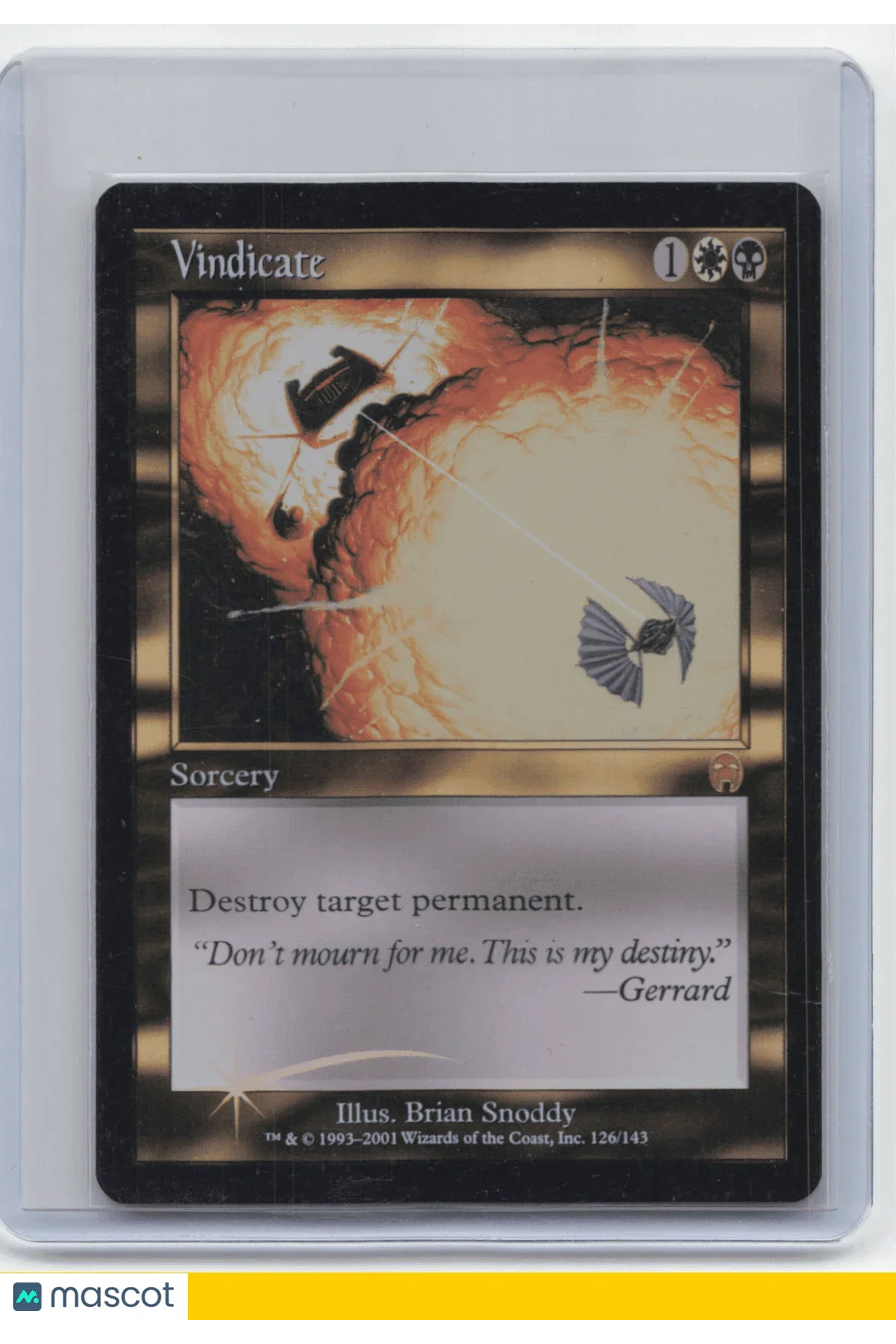 Vindicate 2001 Magic: The Gathering Apocalypse #126/143 - Papa Joey's Collectibles