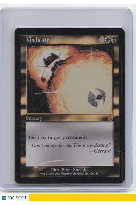 Vindicate 2001 Magic: The Gathering Apocalypse #126/143 - Papa Joey's Collectibles