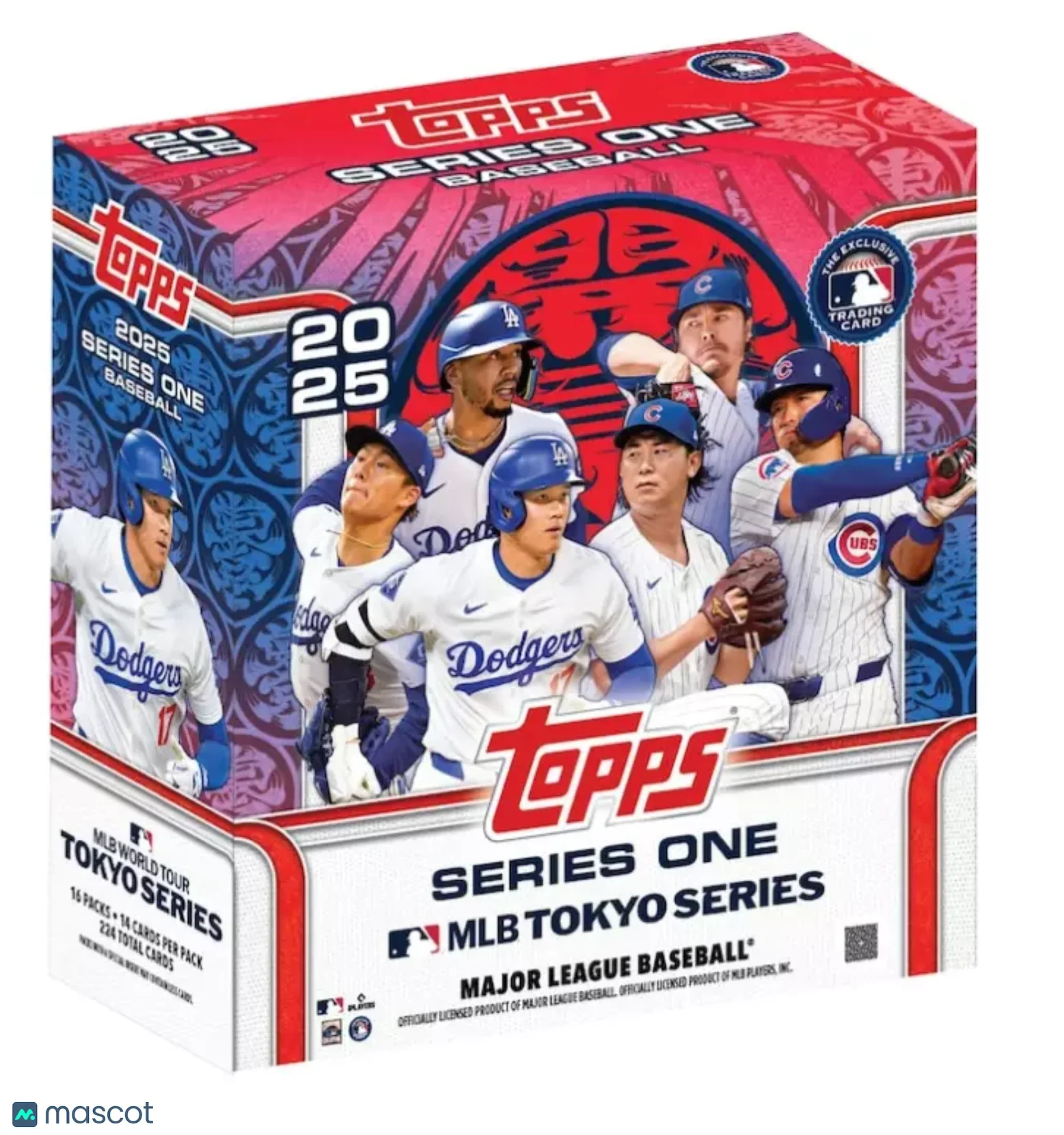 2025 Topps Series One Baseball Tokyo Series Mega Box - Papa Joey's Collectibles