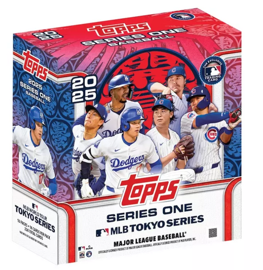 2025 Topps Series One Baseball Tokyo Series Mega Box