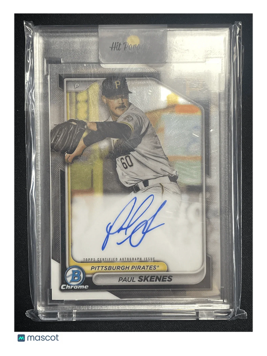 2023 Bowman Chrome Baseball Paul Skenes Autograph - Papa Joey's Collectibles