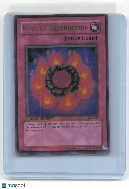2004 Yu-Gi-Oh! Ring of Destruction Invasion of Chaos #IOC-SE3 Mod Played