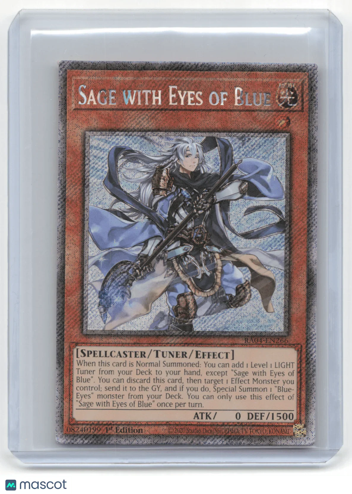 2016 Yu-Gi-Oh! Sage with Eyes of Blue Quarter Century Stampede #RA04-EN266 - Papa Joey's Collectibles