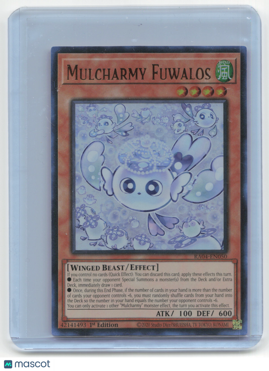 2024 Yu-Gi-Oh! MulcharMY Fuwalos QC Stampede #RA04-EN050 UR