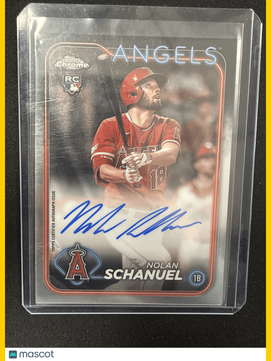 2023 Topps Chrome Baseball Nolan Schanuel Autograph RC #18