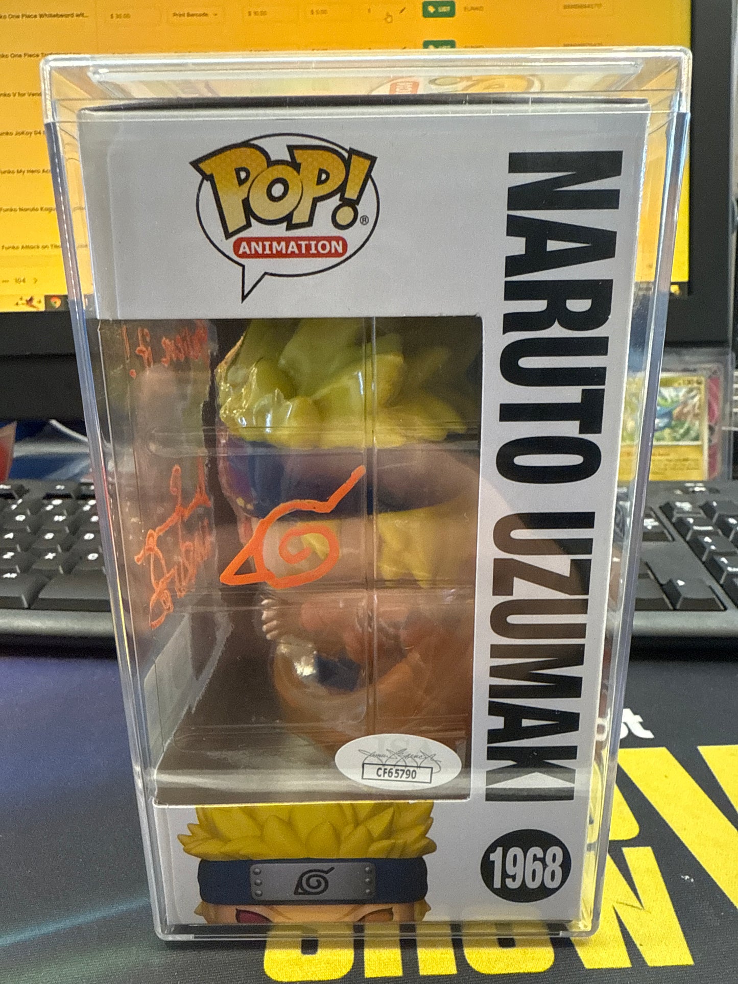 Funko Naruto 1968 Limited Edition Supreme Maile Flanagan Auto JSA