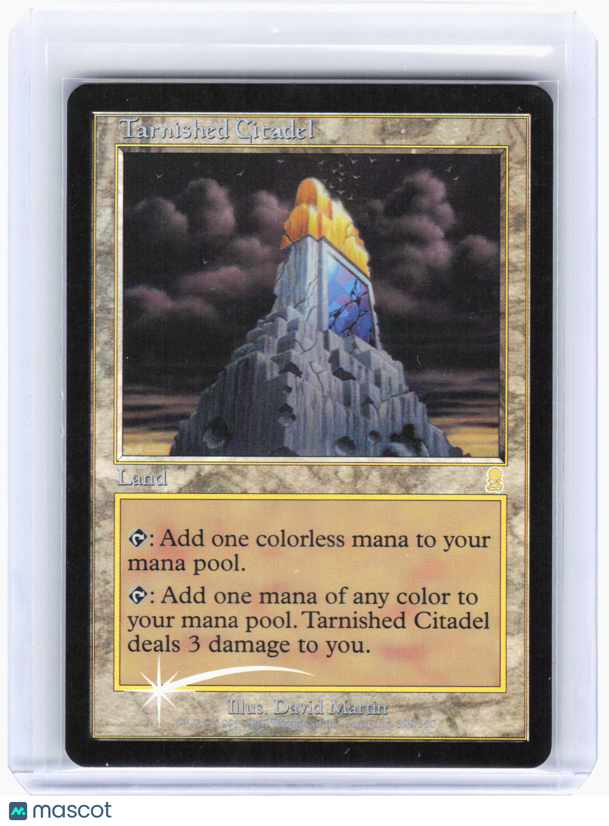 2001 Magic: The Gathering—Tarnished Citadel #329/350 Odyssey—Rare Foil