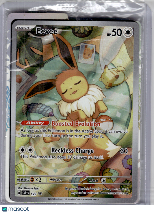 2025 Pokemon—Eevee #173 Scarlet & Violet Promo—Black Star Promo Holo [Sealed]