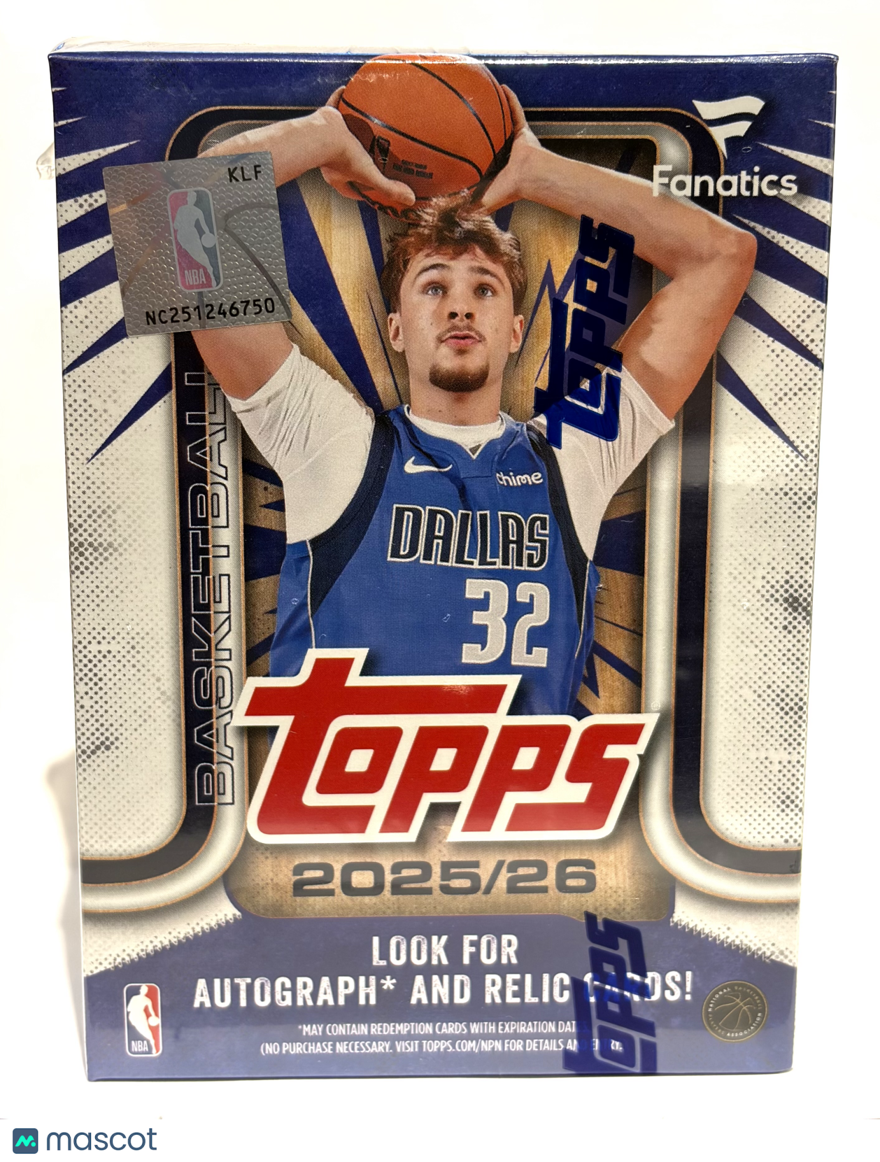 2025/26 Topps Basketball Fanatics Exclusive Value Box