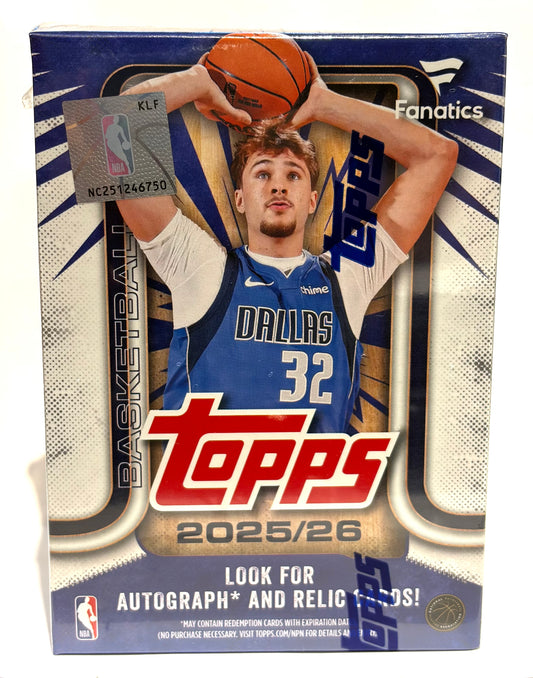 2025/26 Topps Basketball Fanatics Exclusive Value Box