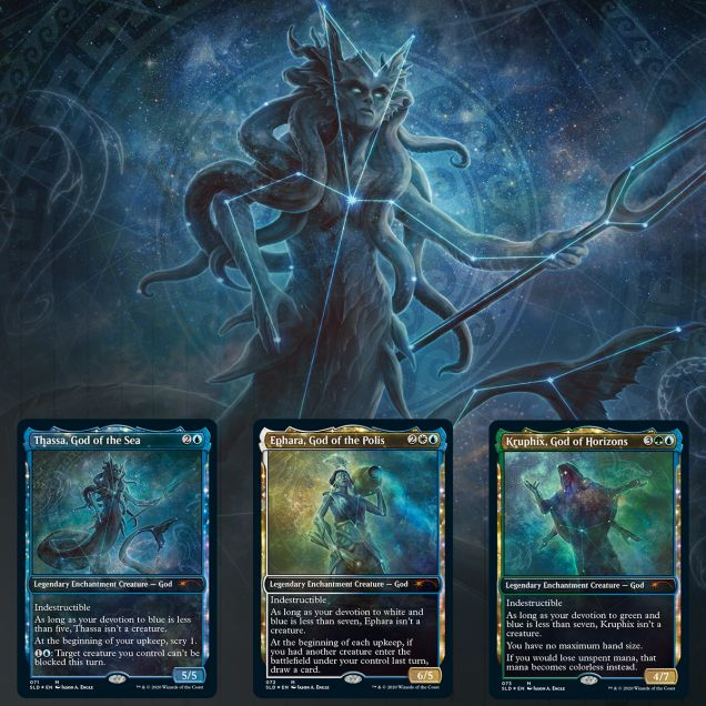 Magic: TG Secret Lair Drop: Theros Stargazing: Vol. II (Thassa) (Foil Edition)