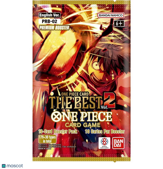 2025 One Piece The Best Vol.2 (PRB-02) Premium Booster Pack