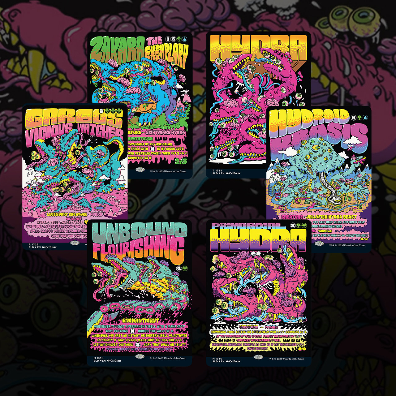 Magic: TG Secret Lair Drop: Calling All Hydra Heads (Traditional Foil Edition)