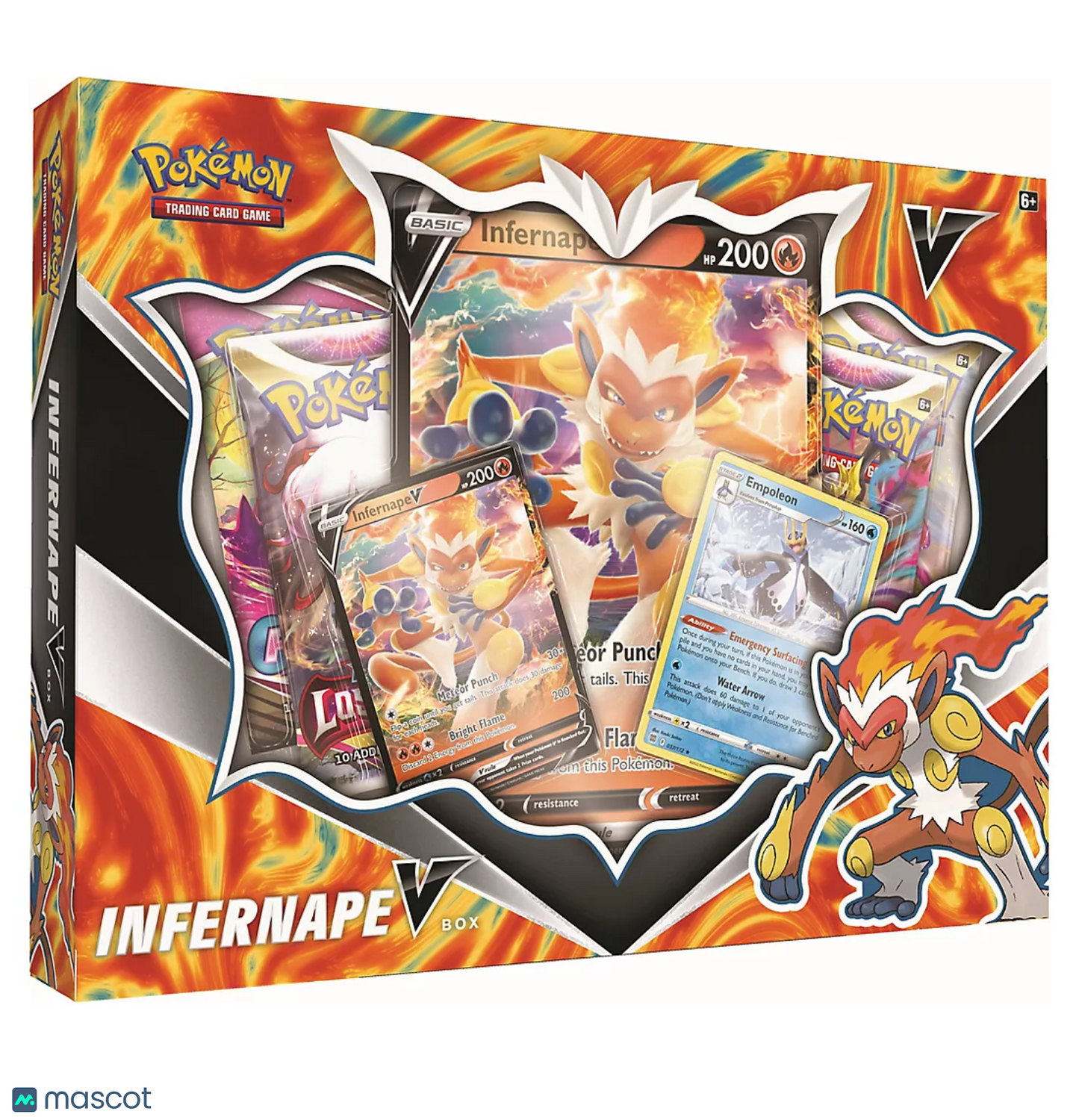 2022 Pokemon Sword & Shield Infernape V Box