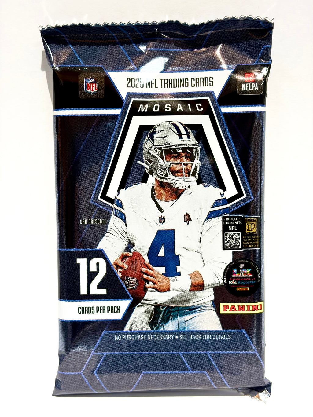 2025 Panini Mosaic Football NO HUDDLE Hobby Pack