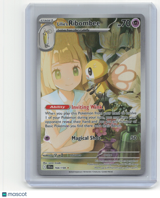 2025 Pokemon TCG Ribombee Journey Together #164/159 English