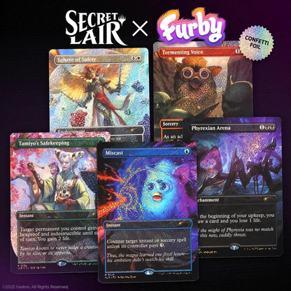 Magic: The Gathering Secret Lair x Furby The Gathering (Confetti Foil Edition)