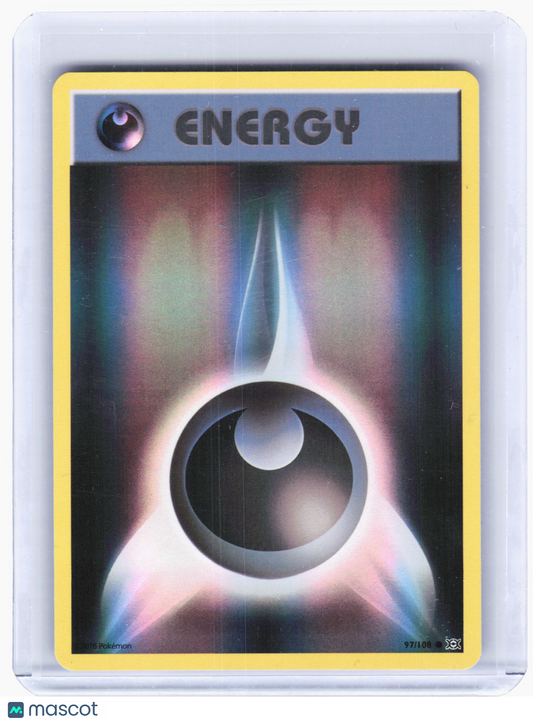 2016 Pokemon—Darkness Energy #97/108 XY Evolutions—Common Reverse Holo