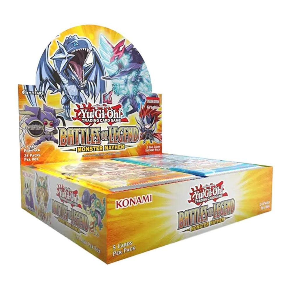 2025 YuGiOh! Battles of Legend Monster Mayhem 1st Edition Booster Box