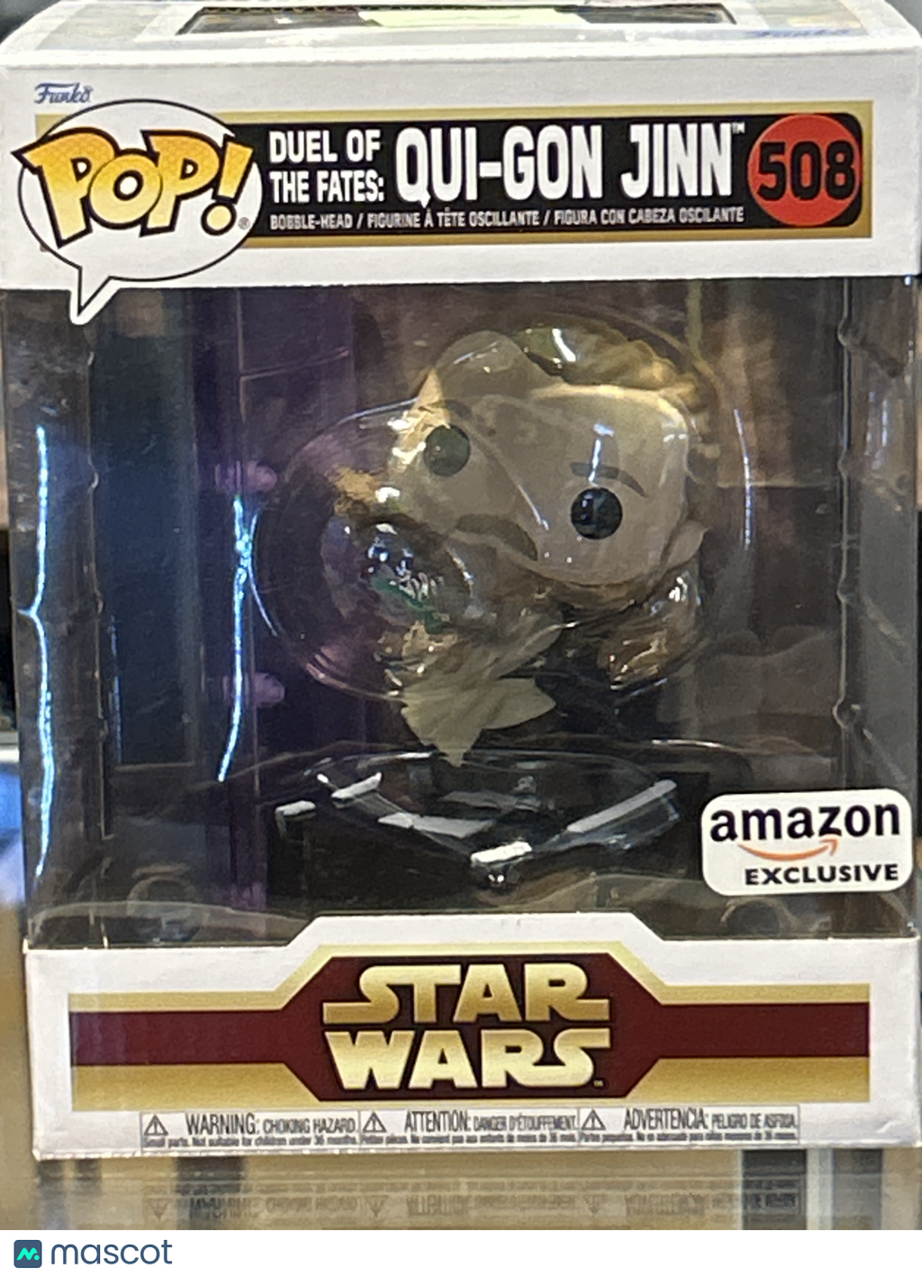 Funko Duel of the Fates: Qui-Gon Jinn  #508 (Good) Amazon Exclusive