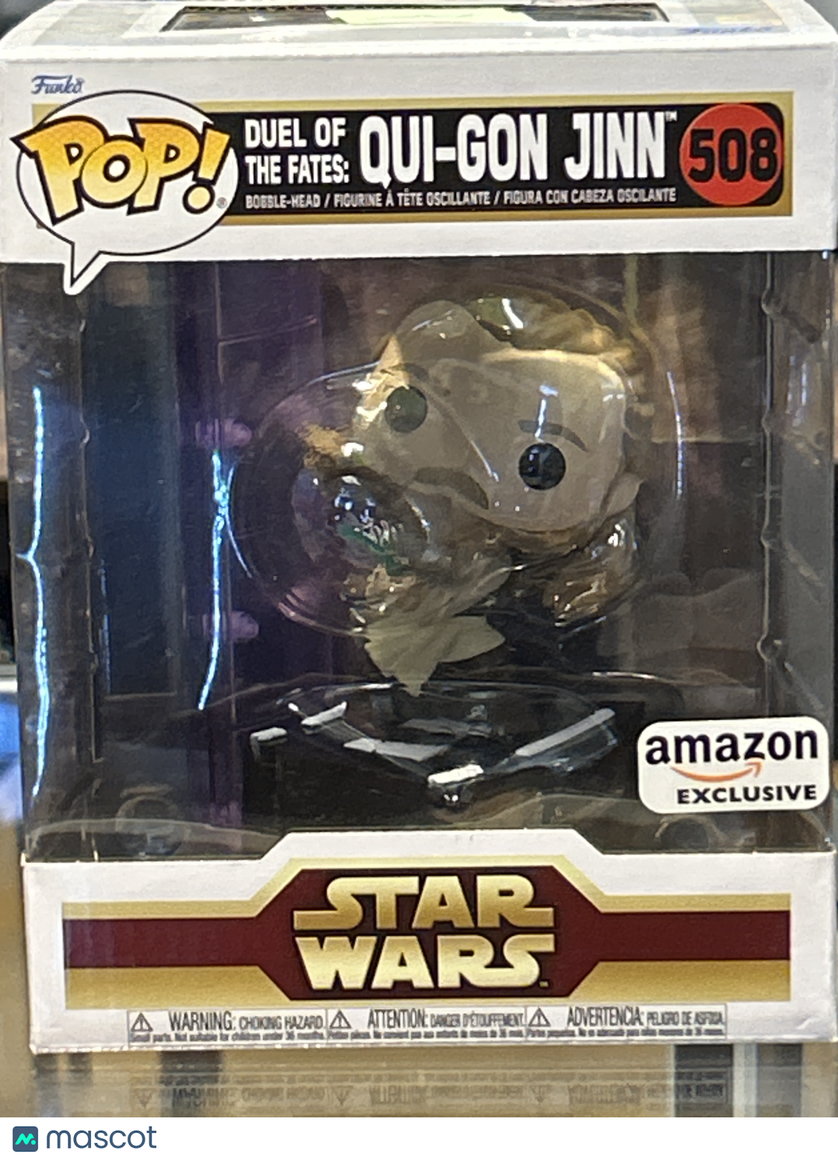 Funko Duel of the Fates: Qui-Gon Jinn  #508 (Good) Amazon Exclusive