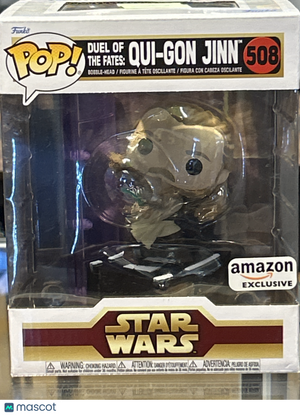 Funko Duel of the Fates: Qui-Gon Jinn  #508 (Good) Amazon Exclusive
