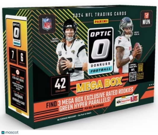 2024 Panini Donruss Optic Football Mega Box