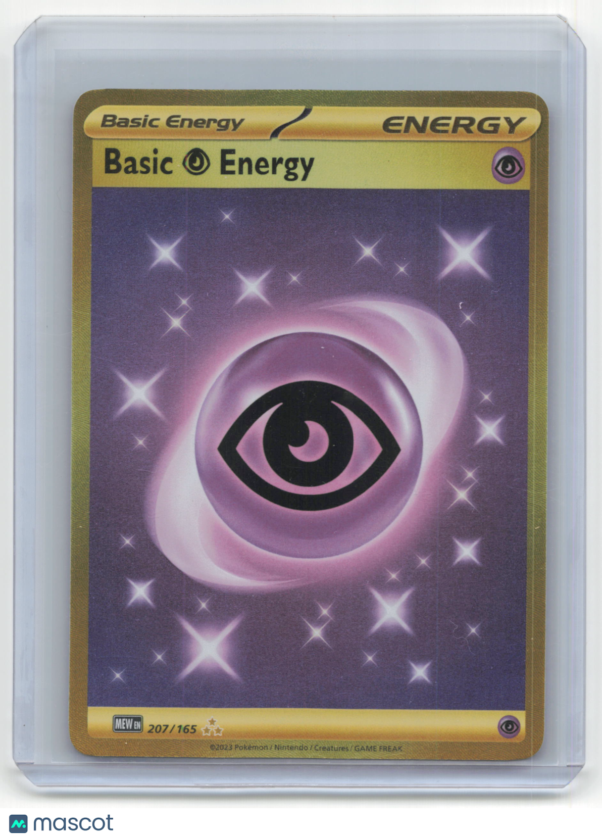 2023 Pokemon TCG Psychic Energy Pokemon 151 #207/165