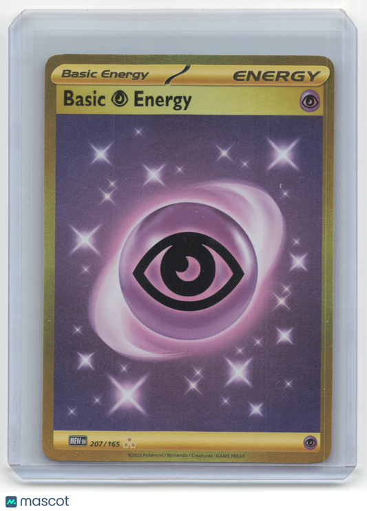 2023 Pokemon TCG Psychic Energy Pokemon 151 #207/165
