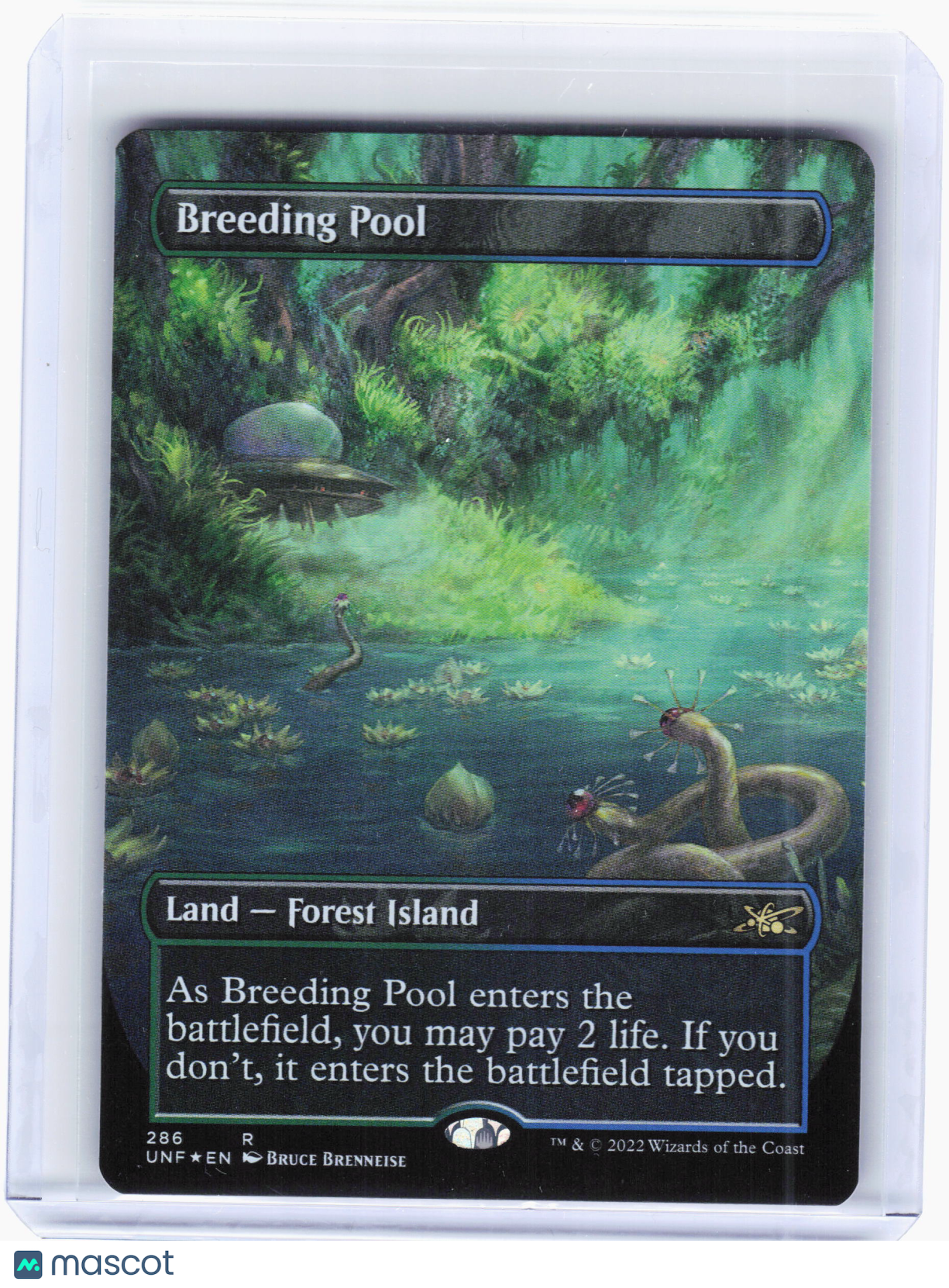 2022 Magic: The Gathering—Breeding Pool #286 Unfinity—Rare Foil (Borderless)
