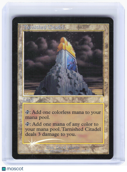 2001 Magic: The Gathering—Tarnished Citadel #329/350 Odyssey—Foil [Mod Played]