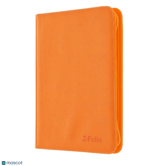 BCW Orange 9-Pocket 360-ct. Standard size Z-Folio Binder
